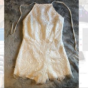 Lace romper